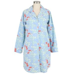 Needham Lane Quinn ~ Cotton Poplin Classic Nightshirt XL